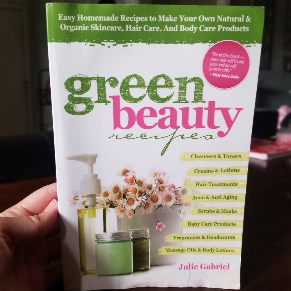 Book: Green Beauty Recipes by Julie Gabriel